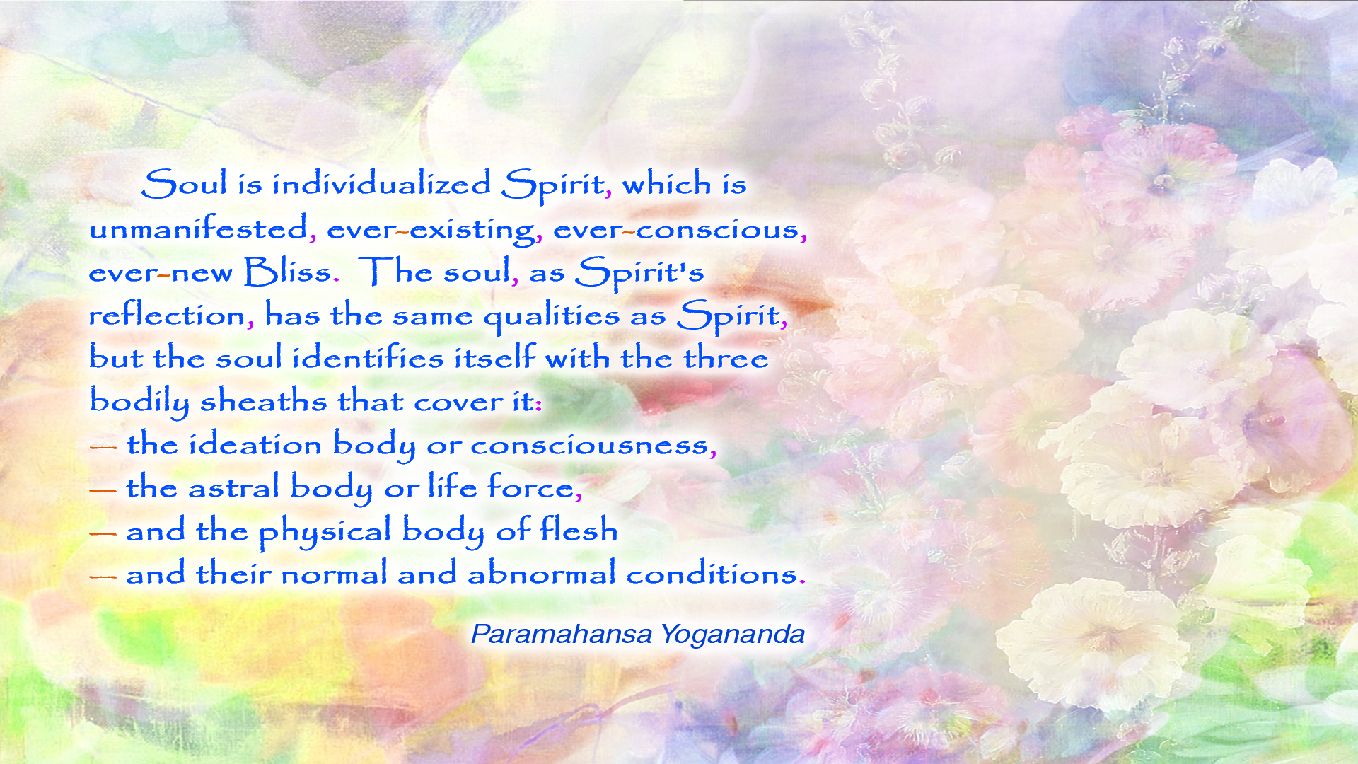 Yogananda soul spirit wallpaper
